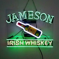US STOCK Jameson Irish Whiskey Beer Neon Sign 19