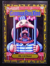 GPK 2011 Flashback Series 2 GOLD Border Parallel Card #60b AL Catraz #1, FB2 FS2 picture