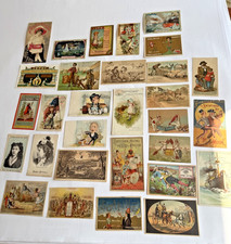 30 VICTORIAN TRADE CARDS INCLUDING 2 CURRIER AND IVES (#26-140) picture