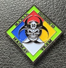 Chicago Fire Department Hazmat Glow Challenge Coin MABAS NNSA DOE picture