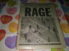 LA Riots Verdicts-NY Daily News Tabloid/ April 30,1992  picture