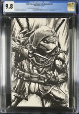 TMNT The Last Ronin II 2 CGC 9.8 Suayan BTC Gold B Virgin B&W  Variant W/COA 500 picture