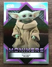2023 Topps Star Wars Chrome Monikers Insert ~ Pick your Card picture
