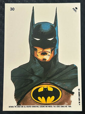 Topps 1989 Batman Complete Series 1 & 2 Bonus Cards And Stickers MINT picture