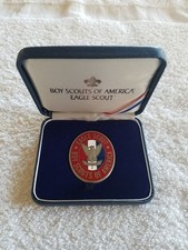 Boy Scouts of America Eagle Scout Coin /Medal Gift BSA picture