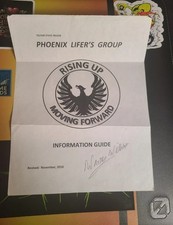 Wayne Williams Signed Phoenix Lifers Group Flyer Rare picture