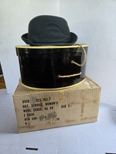 NOS Vietnam Era Woman's Service Hat, Wool w/Hat Case & Original Box, Size 22 picture