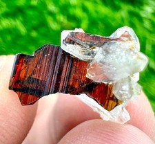 4.80 CT Ultra Rare Brookite Crystal On Quartz Small Specimen From Pakistan AS1 picture