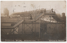 RPPC Overhead Bridge Saskatoon SK Skewis Photo Nutana 1913 St Paul MN Railroad picture