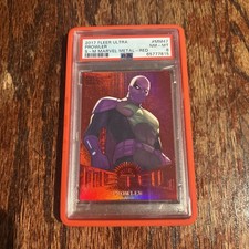 2017 Fleer Ultra Prowler #MM47 Marvel Metal RED PMG 14/99 ***PSA 8 *** picture