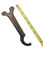Antique THE SHARPLES SEPARATOR Co. No. 6 Wrench/Tool 7.5 in. 1890-1933 L BULAR picture