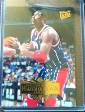 1995-96 Fleer Ultra Hakeem Olajuwon #219 basketball card picture