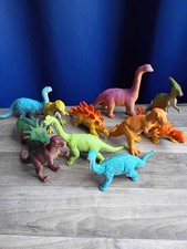 Vintage 1992 U.K.R.D. UKRD Rubber Dinosaurs Figures Lot Toys picture
