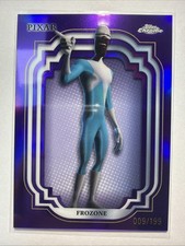 2024 Topps Disney Chrome The Incredibles Frozone #100 Purple Refractor /199 picture