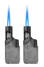 Torch Lighter, 2 Pack Mini Butane Refillable Jet Flame Torch Lighters, Windproof picture