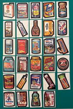 Vintage 1979 Topps Chewing Gum Wacky Packages Stickers 29 Card Lot picture
