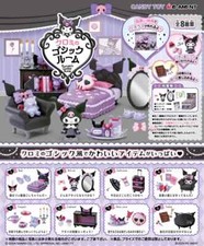 Re-Ment Sanrio Kuromi's Gothic Room Blind Box Trading Figures Box Set of 8 picture