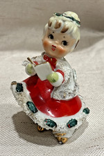 Vtg GEO Z LEFTON Spaghetti Christmas “BLOOMER GIRL