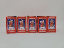 Lot of 5 Vintage CVS Christmas Tree Ornaments Reindeer 99 picture