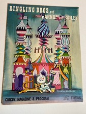 1957 RINGLING BROS and BARNUM & BAILEY Circus Magazine & Program picture