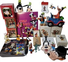 VTG Hallmark Disney 2009-11 Goofy lot Mickey Friends Xmas Ornament Keychain Car picture