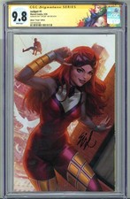 JACKPOT #1 CGC 9.8 SS SIGNED KIAT EJIKURE WEE 1:100 VIRGIN VARIANT EDITION POP 8 picture