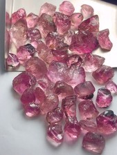 100Carat Mindblowing Rough Tourmaline Natural Baby Pink Color Facet Quality Cong picture