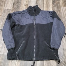 US Army Gen III Cold Weather Jacket Fleece Black Polartec Military Size Small picture