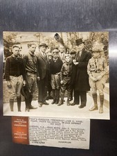 1920’s John D Rockefeller Becomes Honorary Boy Scout Original Type Photo RARE picture