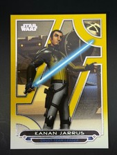 2017 Topps Star Wars Galactic Files - Kanan Jarrus Yellow /10 picture