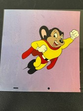 Mighty Mouse Original Hand Painted Animation Cel Large Terrytoons picture