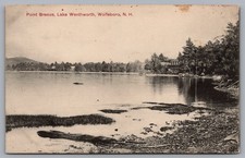 Point Breeze Lake Wentworth Wolfeboro NH Vintage Postcard TS-297 picture