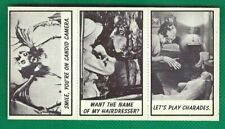Vintage 1963 Topps Monster Laffs Midgee's Panel Attached Cards nr mt- picture