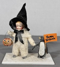 Elaine Roesle Halloween Parade Snow Child Warlock Penguin LE 13/60 Halloween picture