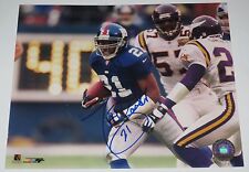 TIKI BARBER SIGNED 8X10 PHOTO AUTOGRAPH NEW YORK GIANTS RUNNING BACK COA  picture