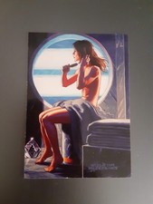1996 Topps Card - Star Wars SHADOWS OF THE EMPIRE - Leia Prepares For Xizor # 47 picture