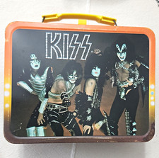 KISS Plastic Lunchbox and Thermos Set Band Memorabilia picture