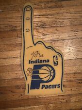 Autographed Pacers Foam Finger #1 Fan (Ron Artest, Jeff Foster, James Jones) picture