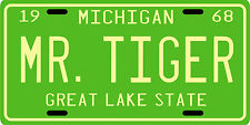 Al Kaline Mr. Tiger Detroit Tigers 1968 License plate picture