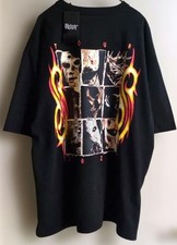 Slipknot Logo Tour T-Shirt 4L Black Brand New picture