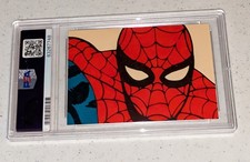 1966 Marvel Donruss Captain America #6 PSA 6 1st Spider-Man Back/Puzzle Piece RC picture