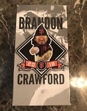 2018 San Francisco Giants MLB Baseball SGA Brandon Crawford Gold Glove Gnome BOX picture