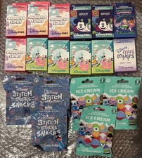 Disney Trading Pins Sealed Boxes/bags Lot All 12 Boxes And 6 Bags. 54 Pins picture