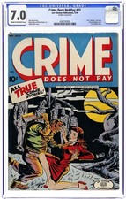Crime Does Not Pay #33 CGC 7.0 1944 4592797002 picture