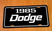 1985 Dodge license plate car tag '85 Rampage Ramcharger D-150 Caravan Mini Ram picture