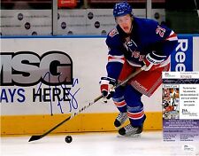 Derek Stepan Signed 11x14 Photo w/ JSA COA #R73823 New York Rangers NY picture