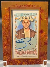 Topps Allen & Ginter 2026 The World's Champions MA-STB Steve Burns Auto Blue Ink picture