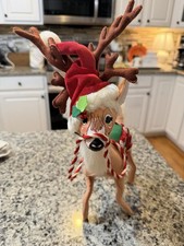 Annalee Reindeer Christmas Deer Doll Christmas Annalee Christmas Decor 2007 picture