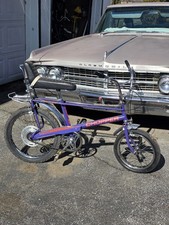RALEIGH CHOPPER 1976 ULTRAVIOLET 3 SPEED original survivor Muscle Bike USA ๐บ๐ธ picture