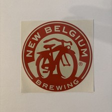 New Belgium BREWING CO Craft Beer Authentic 4” Brewery Sticker picture